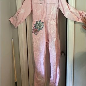Rialto Jean Project Pink Jumpsuit. Size S, NWT
